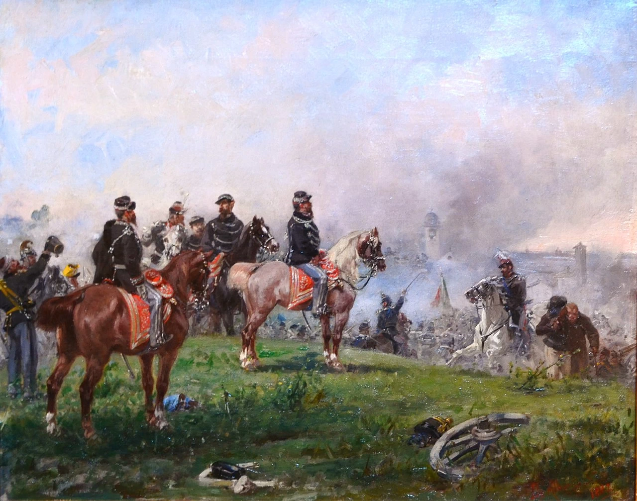 Scena di battaglia